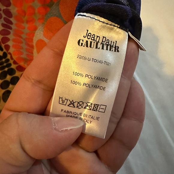 Jean Paul Gaultier Orange Dots Turtleneck - Picture 10 of 12